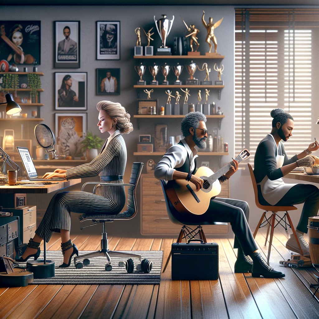 Celebrități care și-au construit afaceri de acasa în pandemie